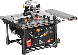 DOVAMAN 15A Table Saw, Without Stand, DTS02M 8.5" Dustless Portable Table Saw, 98% Co